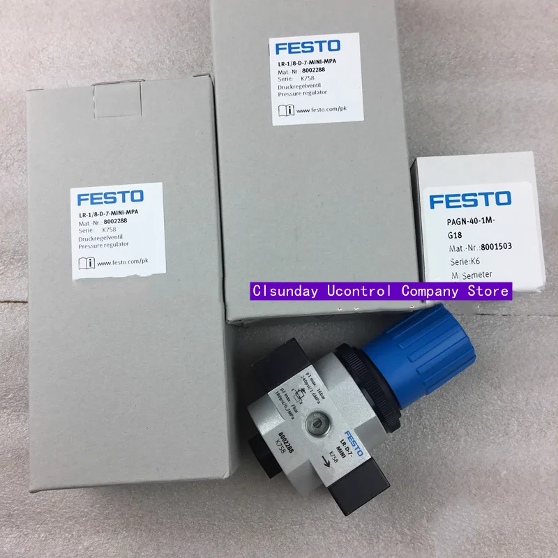 New original FESTO Festo Pressure reducing valve 8002288 LR-1/8-D-7-MINI-MPA