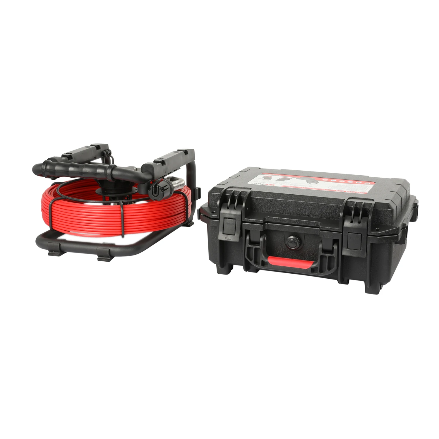 Portable Hot Selling 13.3inch HD CCTV Digital Video Sewer Mini IP Camera With Stainless Steel For Drain Cleaning And Inspection