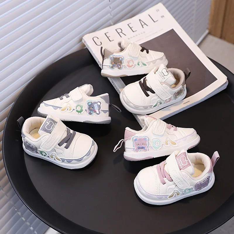 

Kids Sports Shoes New Boy' Soft Sole Antiskid Shoes 1-4T Lightweight Comfortable Sandals for Boy Baby Casual Shoe Kids Sneakers