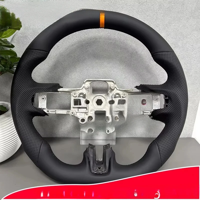 

For BMW F01 F10 F20 F22 F30 F31 F32 M2 F87 M3 F80 M4 F82 F90 X5 F15 F16 Full Alcantara Steering Wheel Carbon Fiber Trim
