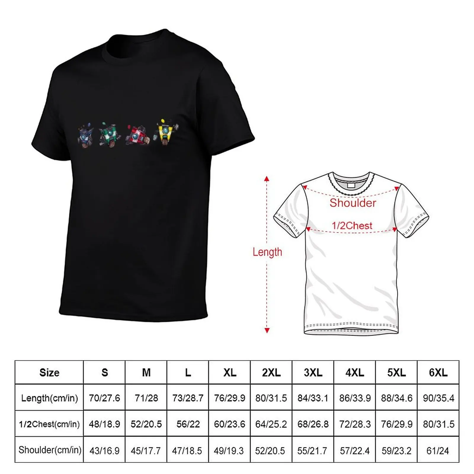 Chibi Traps T-Shirt animal prinfor boys graphic tee shirt mens designer clothes