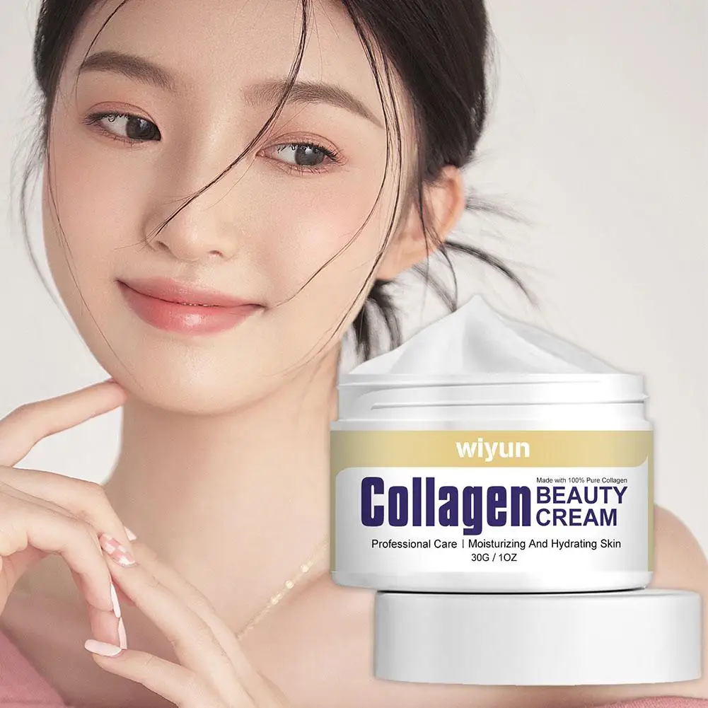 Collagen Wrinkle Removal Cream Fade Fine Lines Firming Beauty Moisturizing Improve Tighten Puffiness Care Lifting Anti-agin N0I0