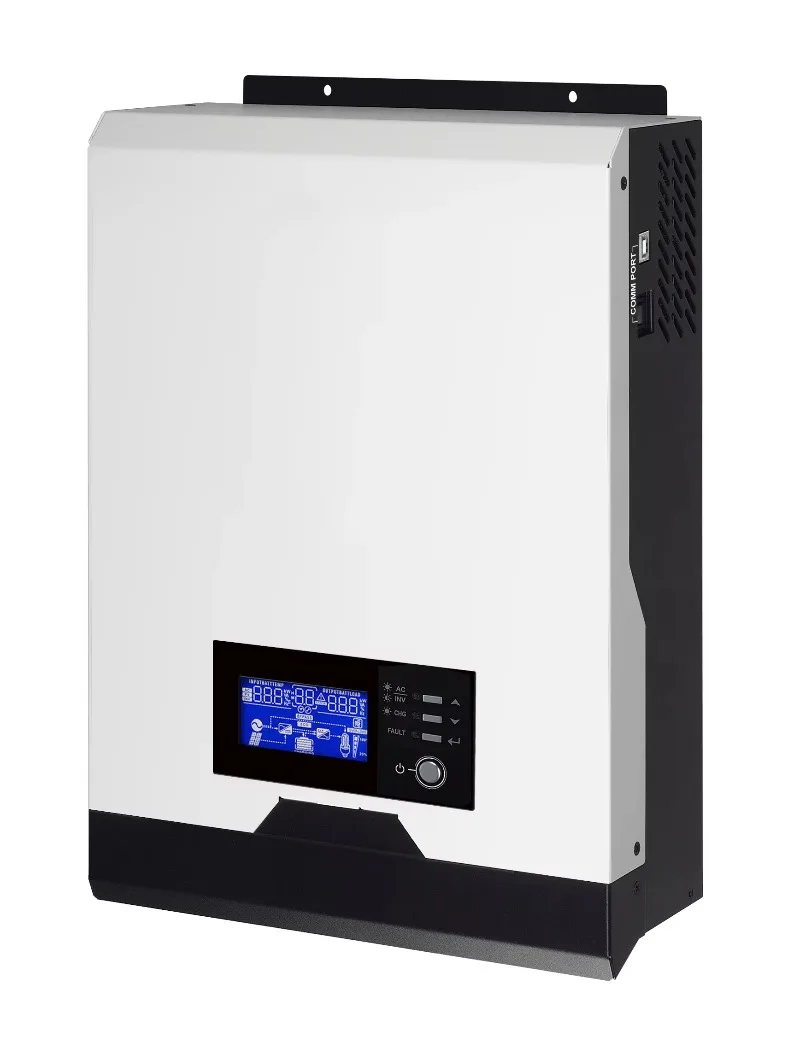 Inversor solar híbrido de 1kw, inversor solar híbrido de 1kva, 12VDC MPPT com RS232, inversor solar híbrido fora da rede para casa