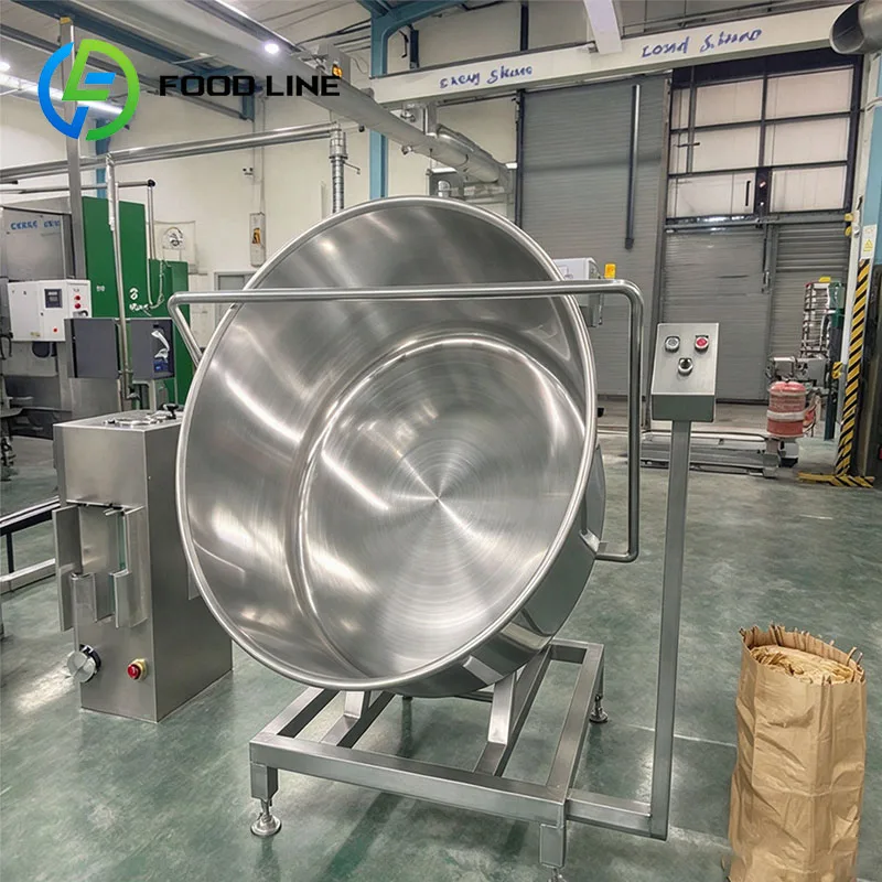 Peanut Coating Machine Sugar Coating Pan Nut Candy Coater Commercial Almond Snacks Customized