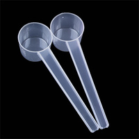 5g Measuring Spoons For Liquid Sugar Coffee Protein Milk Powder Surveying Tools Plastic Flat Bottom Scoop Home Kitchen Gadgets