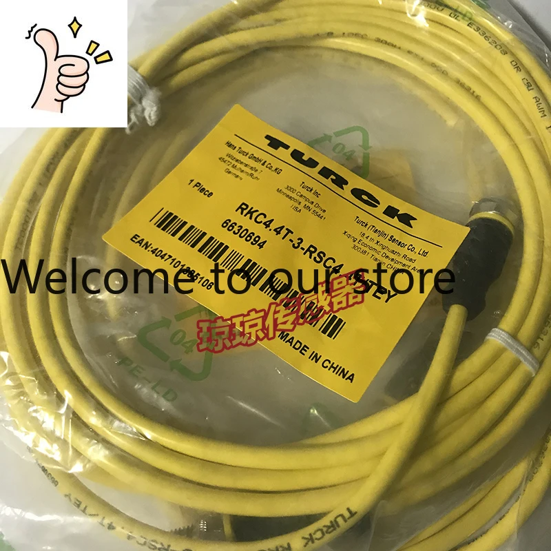 RKC4.4T-3-RSC4.4T-TEY Turck TURCK Cable RKW4M-0.5-RSC4.4T-TXY
