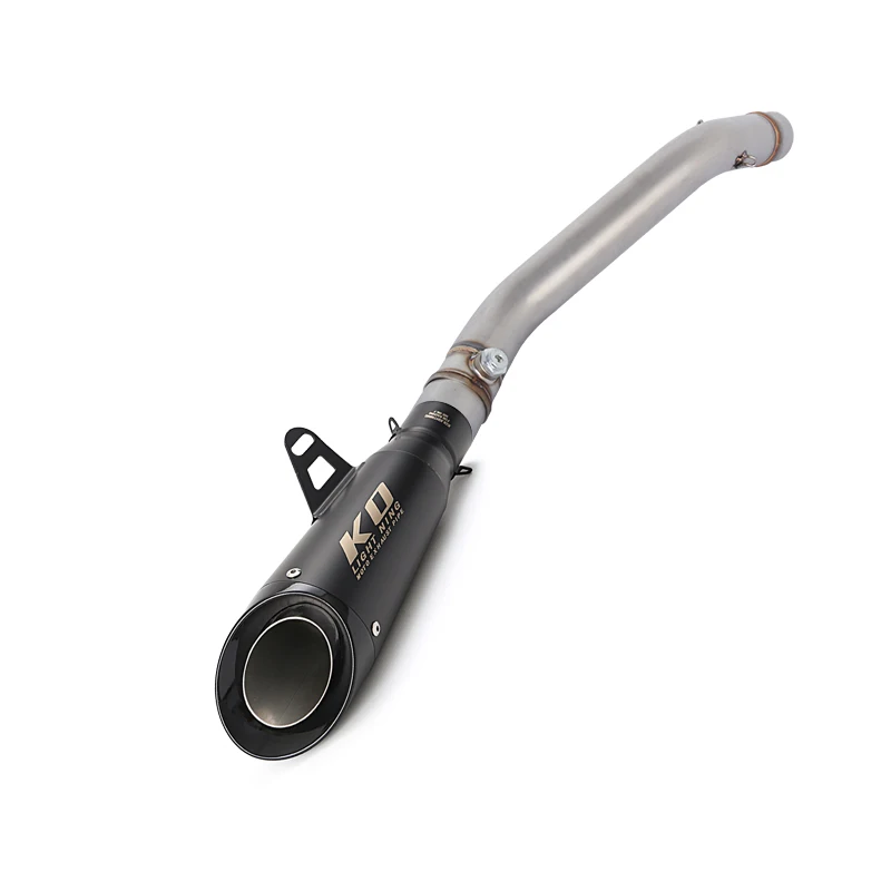 

Slip On ZX6R For Kawasaki Ninja ZX6R 2024 2025 Motorcycle Mid Exhaust Link Pipe 51mm Muffler Stainless Steel Escape DB Killer
