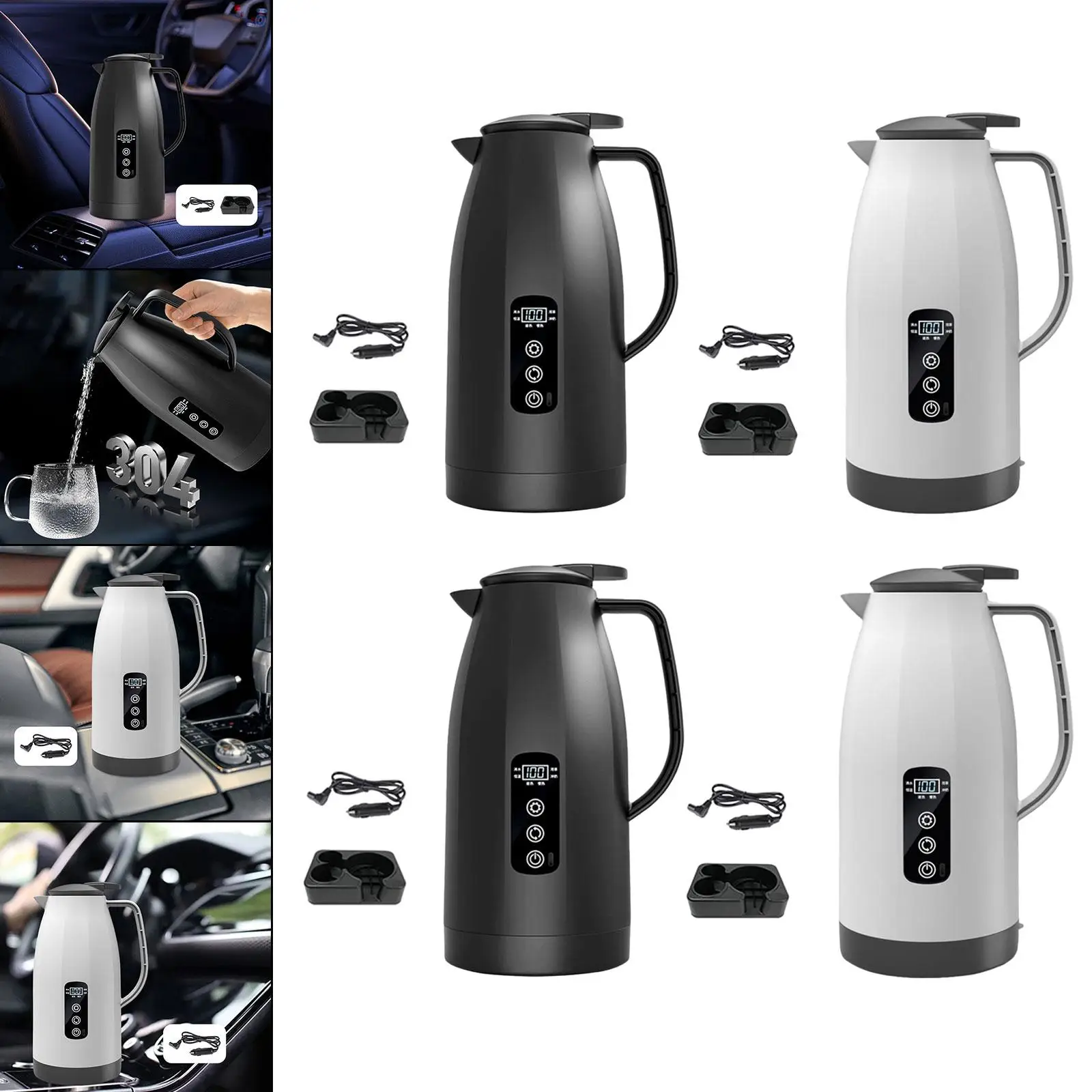

Car Kettle Boiler Electric Travel Kettle for Camping Outdoor Road Trip