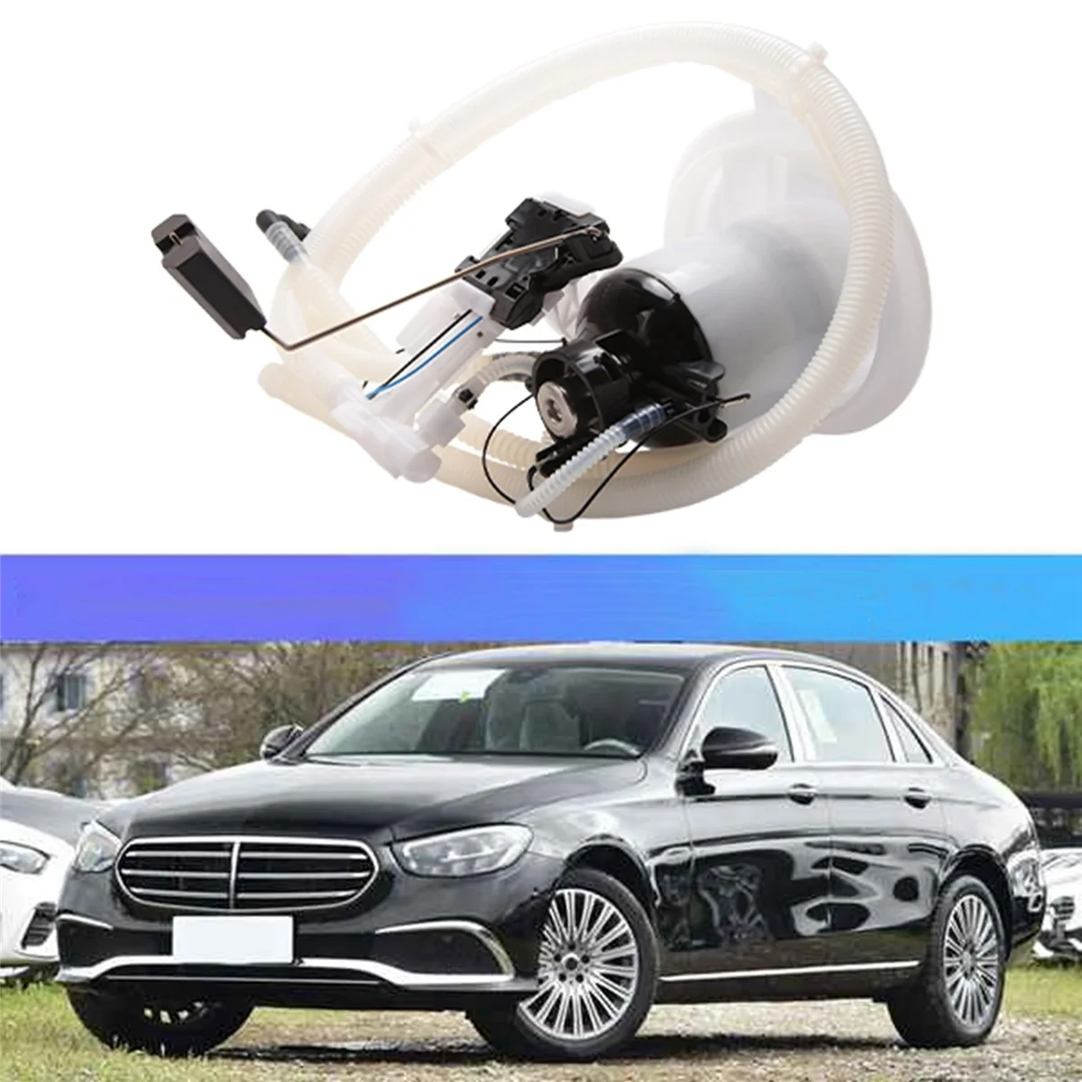 Fuel Filter Sending Unit Left for Mercedes Benz E350 E550 GLK350 Fuel Pump Module Assembly A2044700494,A2044704494