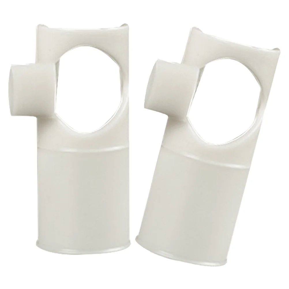 

2Pcs Universal Flute Mouthpiece Aid Learning Mouth Simplifies Process Flute Blowing Aid Instrument Parts Instrument Supply