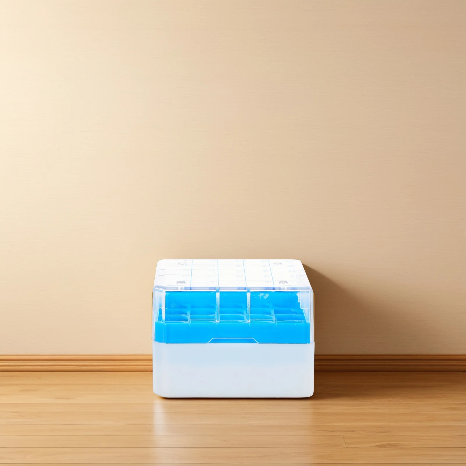 25 -grid Sample Tubes Organizer Cryovial Freezer Boxes Rack for Freezing Storage