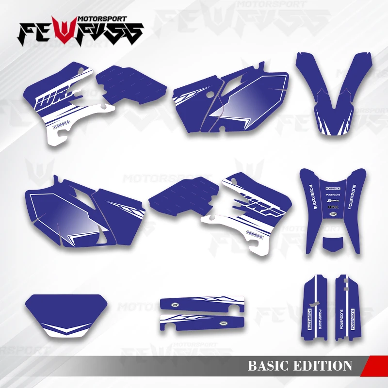 

Fewfuss графические наклейки на мотоцикл фон на заказ для YAMAHA WRF 250 450 2003 2004 WRF 250 2005 2006 WRF 450 005