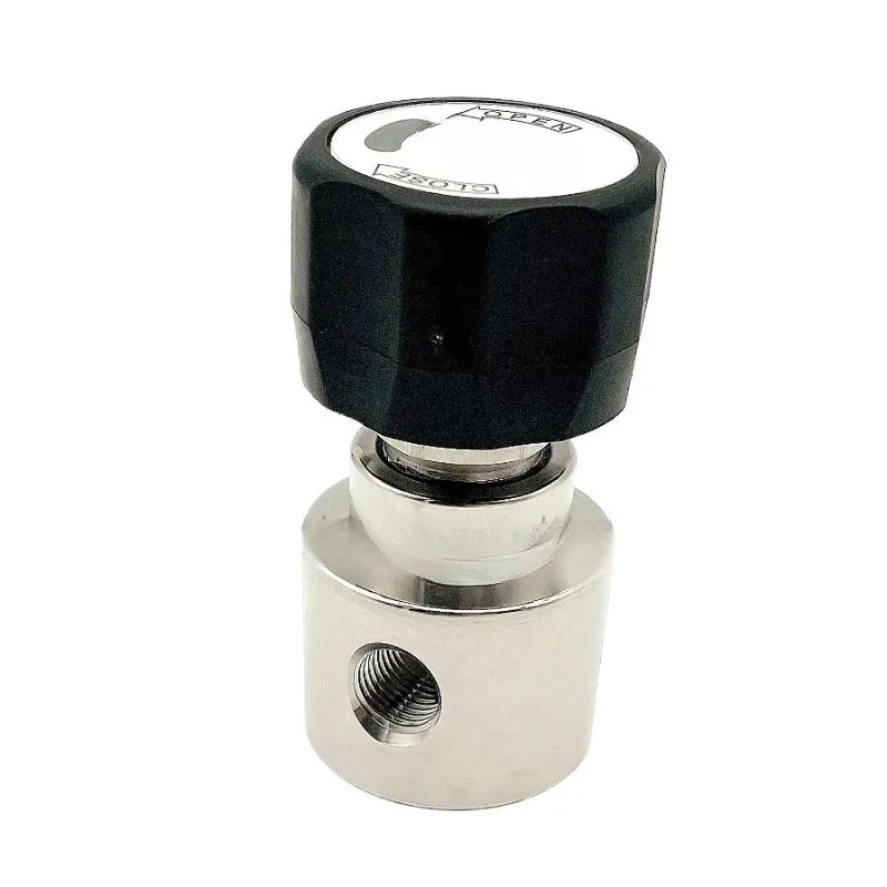 Stainless steel diaphragm valve high-purity special gas clean BA high-pressure NPT1/4 thread gas path diaphragm valve