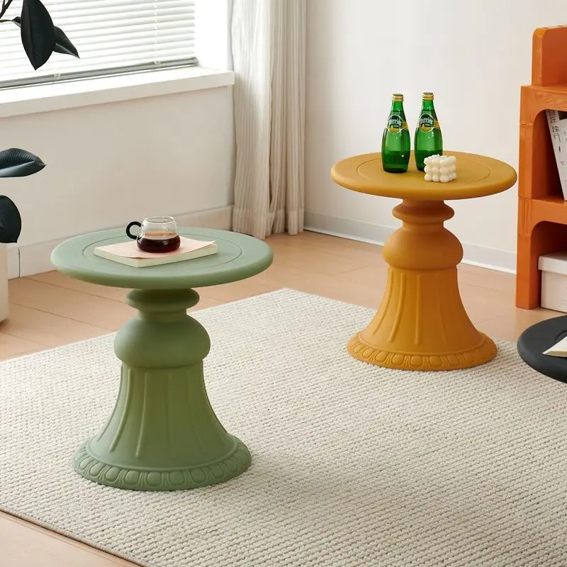 Nordic cream wind starry sky spots edge few, home living room floor ornament creative corner few vase shape coffee table