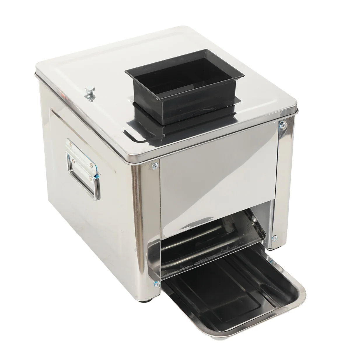 Desktop Edelstahl Doppel-port Elektrische Fleisch Slicer Automatische Fleischwolf Kommerziellen Haushalt Fleisch Cutter – Detail 24