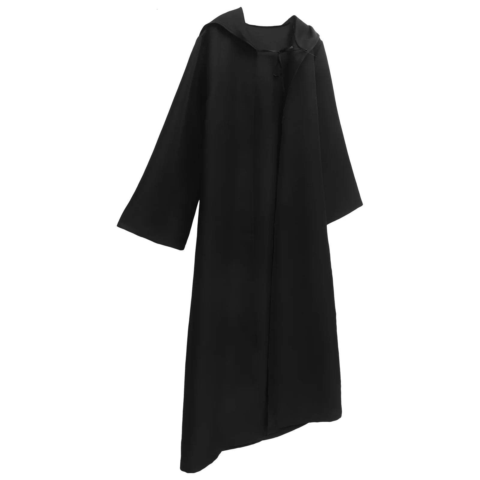 1PC Cape Cloak Wizard Robes Death Costume Black Clothing Polyester Lightweight Breathable Festivals Daily Life Eco