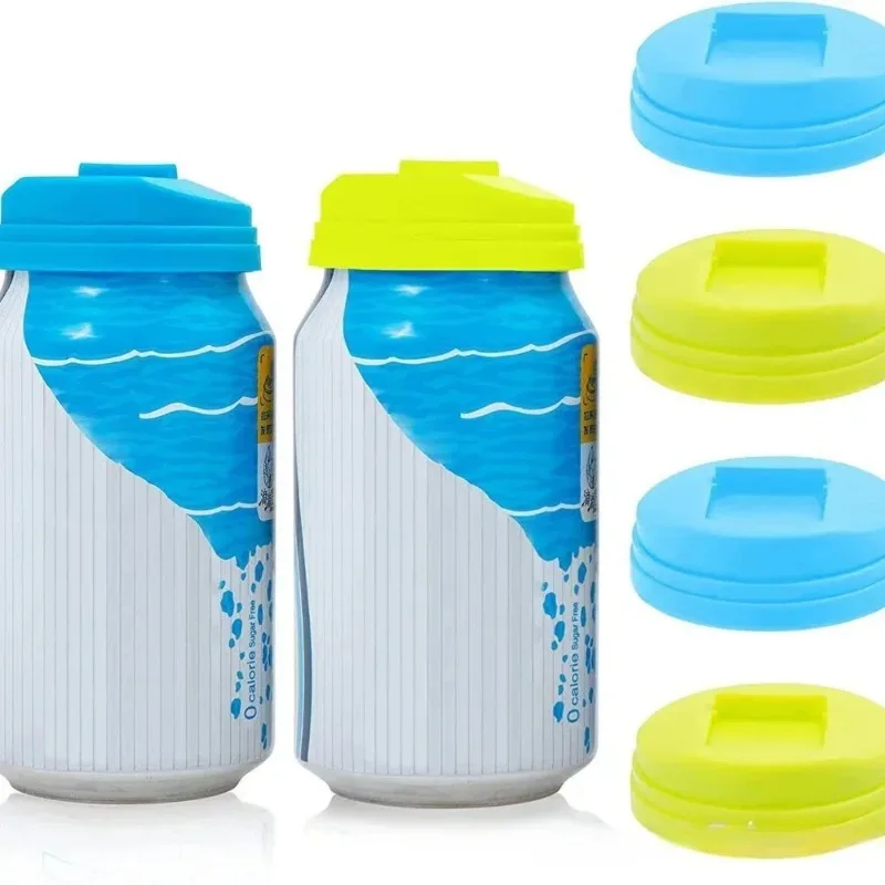 غطاء علبة الصودا - مناسب عالمي لـ Coca-Cola/Sprite، مانع تسرب قابل لإعادة الاستخدام مقاوم للماء والغبار، موفر فيز للنزهات والسفر في الهواء الطلق #3