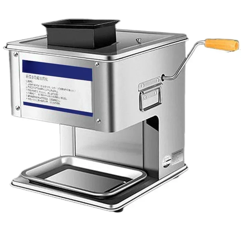 Multi Functional Dktop Automatic Stainls Steel Slicing edding and Dicing hine Commercial Meat