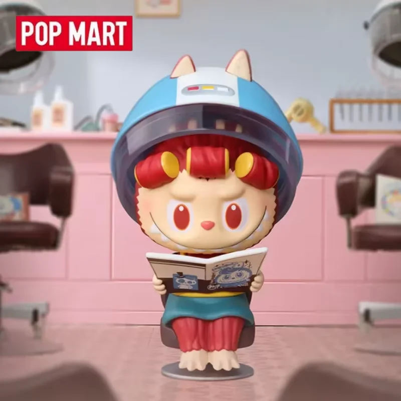 POP MART LABUBU THE MONSTERS HAIR SALON Series Blind Box Toys Mystery Box Mistery Caixa Action Figure Surprise Box