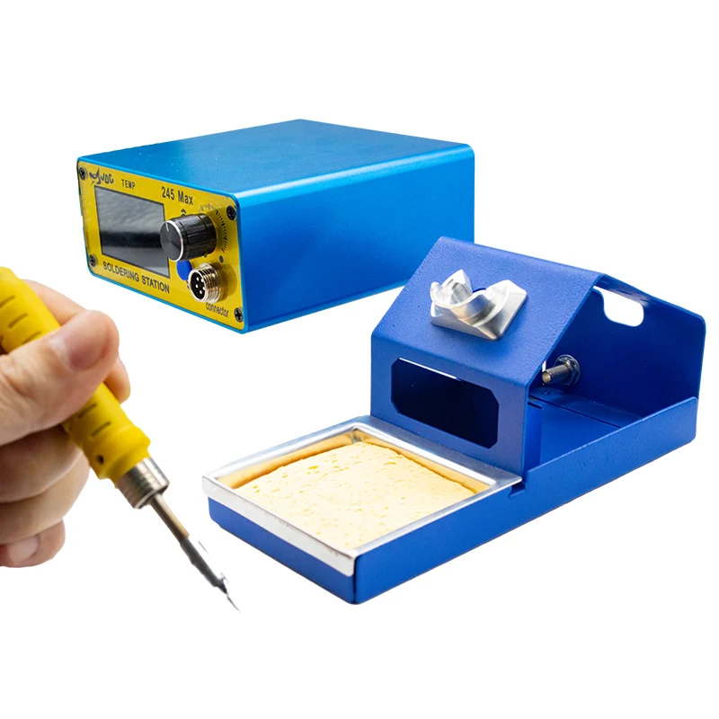 JDC245 intelligent constant temperature digital display dormant mobile phone repair welding 200W high-power industrial precision