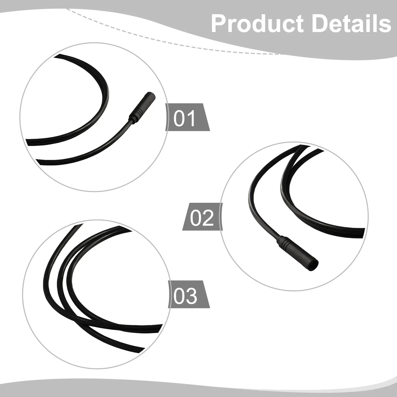 6Pin Speed Sensor Extension Cable 100cm Copper Wire Suitable For Tongsheng-Tsdz2 Drive Electric Bike Accessories