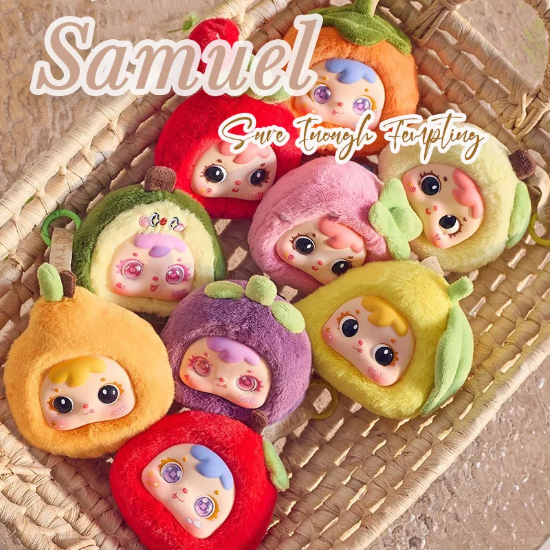 

Samuel Sure Enough Fempting Plush Doll Series Blind Box Cute Doll Toys Trendy Accessorie Keychain Desktop Ornament Holiday Gifts
