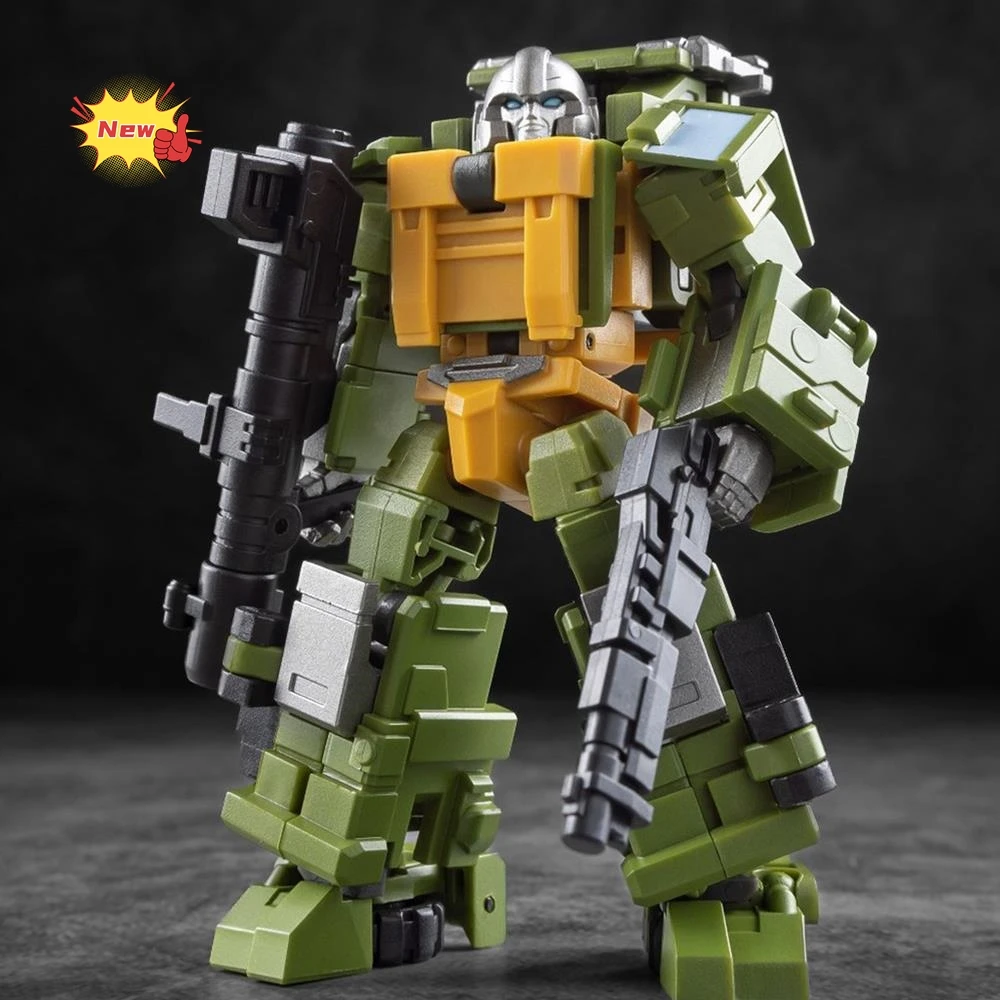 

Iron Factory Transformation IF EX-64 EX64 Brawn Resolute Defender Mini Action Figure Robot Toy With Box in stock