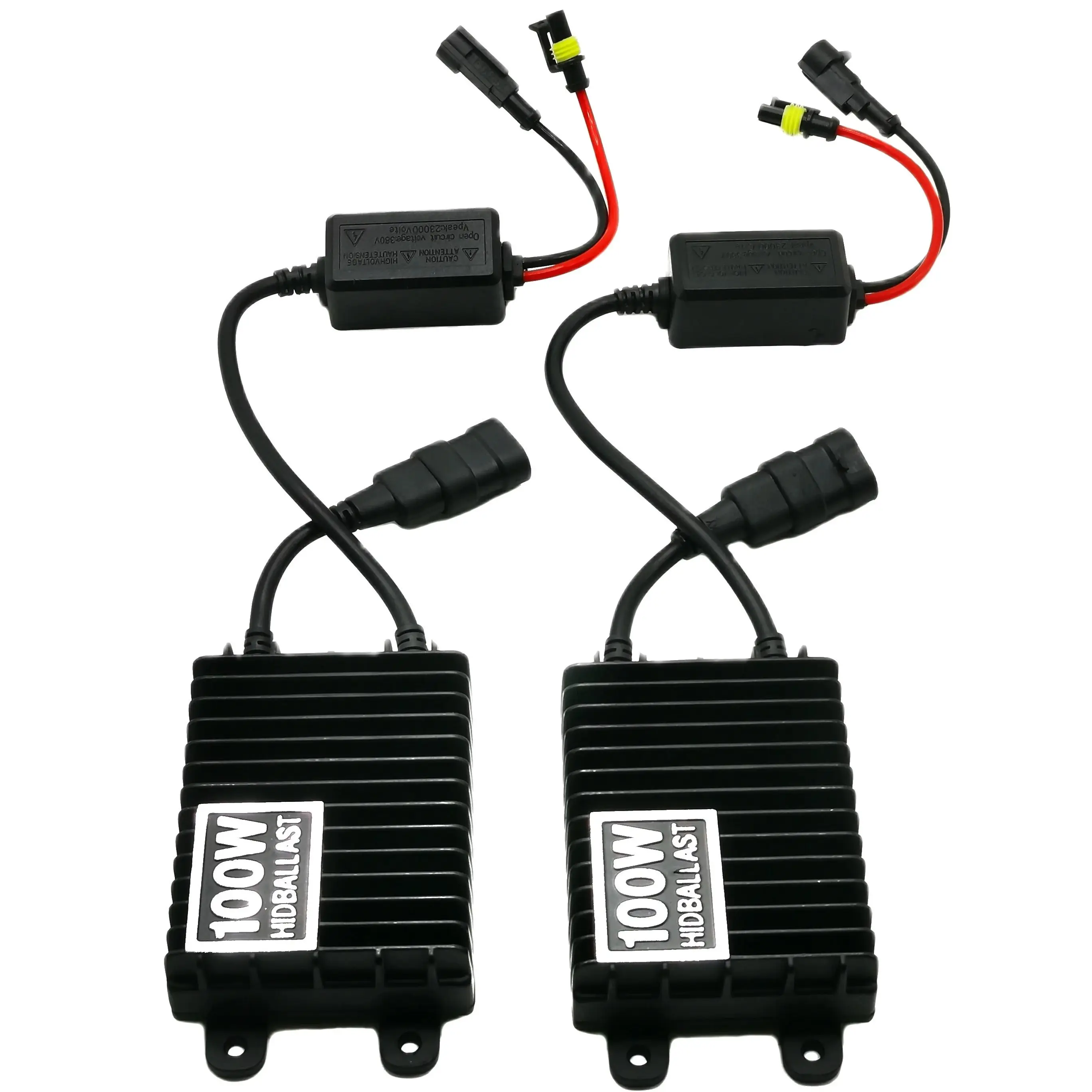 2Pcs 100w Xenon Ballasts Premium 12V AC Reactors 6500LM For H1 H3 H7 H11 9005 9006 HB3 HB4 12v Truck Cars HID Headlights