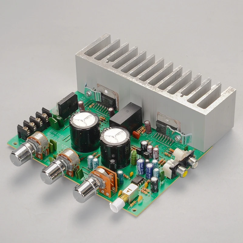 STMicroelectronics TDA7293 2.0 Channel 100W+100W High Power Amplifier Board with Wiring Knob