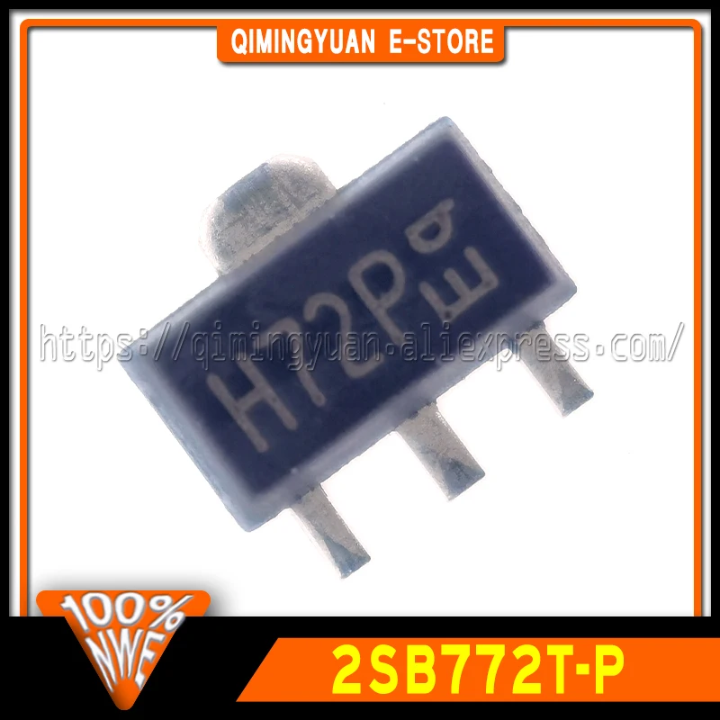 IN STOCK New original 2SB772T-P 2SB772T 2SB772 B772 SOT-89 30V 3A Screen printing H72P PNP transistor In stock