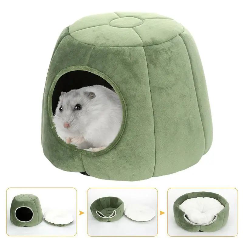 Pet House Kennel Bed Comfortable Sleeping House Tent Cave With Removable Washable Pillow Cushion Pad Cats Dogs Bed Supplies