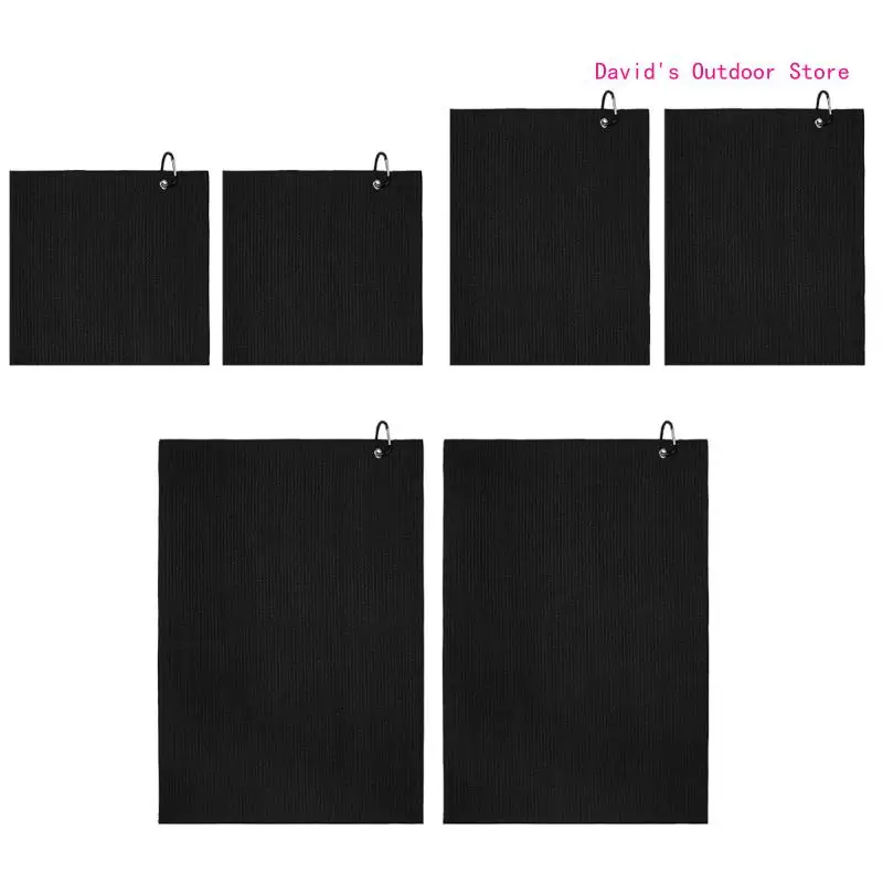 

Golf Towel Microfiber Pattern Golf Cleaning Towel Golf Accessories Gifts X3UA