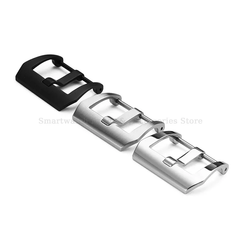 18mm 20mm 22mm 24mm 26mm 316L Stainless Steel Watch Buckle for Panerai for PAM Pin Buckle Matte Polished Metal Clasp Accessoies