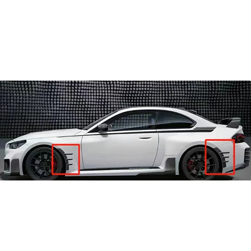 

lossy black Spoiler Trims Upgrade body kit