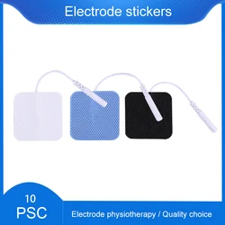 4*4cm Non-woven Pin-type with Tail Patch Electrode Patch Electrode Pads for Tens Digital Massage Physiotherapy Device