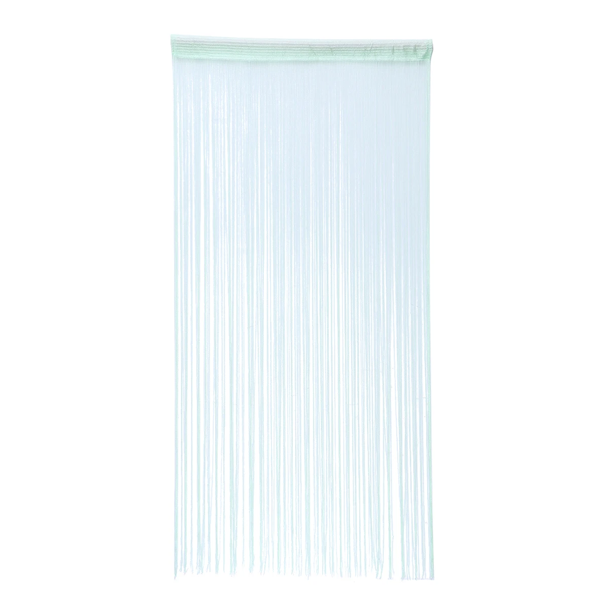 

Door String Curtain Tassel Polyester Fringe Room Divider Light Green For Wedding Coffee House Restaurant Insect Proof Air