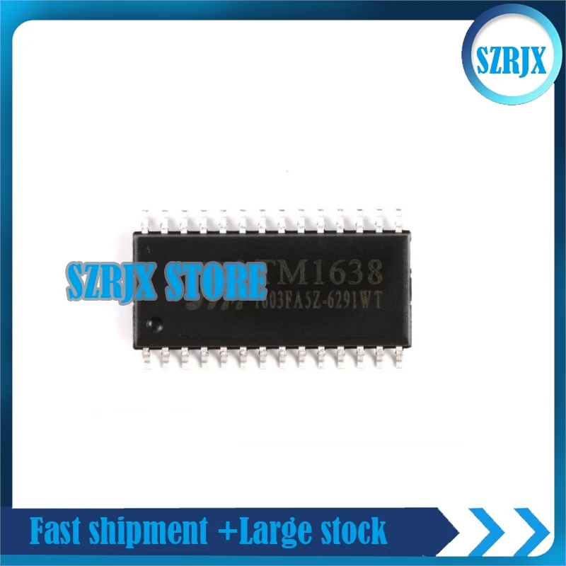 100pcs/lot TM1638 SOP-28 TPS54331DR SOP-8 TL064CDR SOP-14 HEF4017BT SOP-16 74LVC157ABQ chips Electronic new