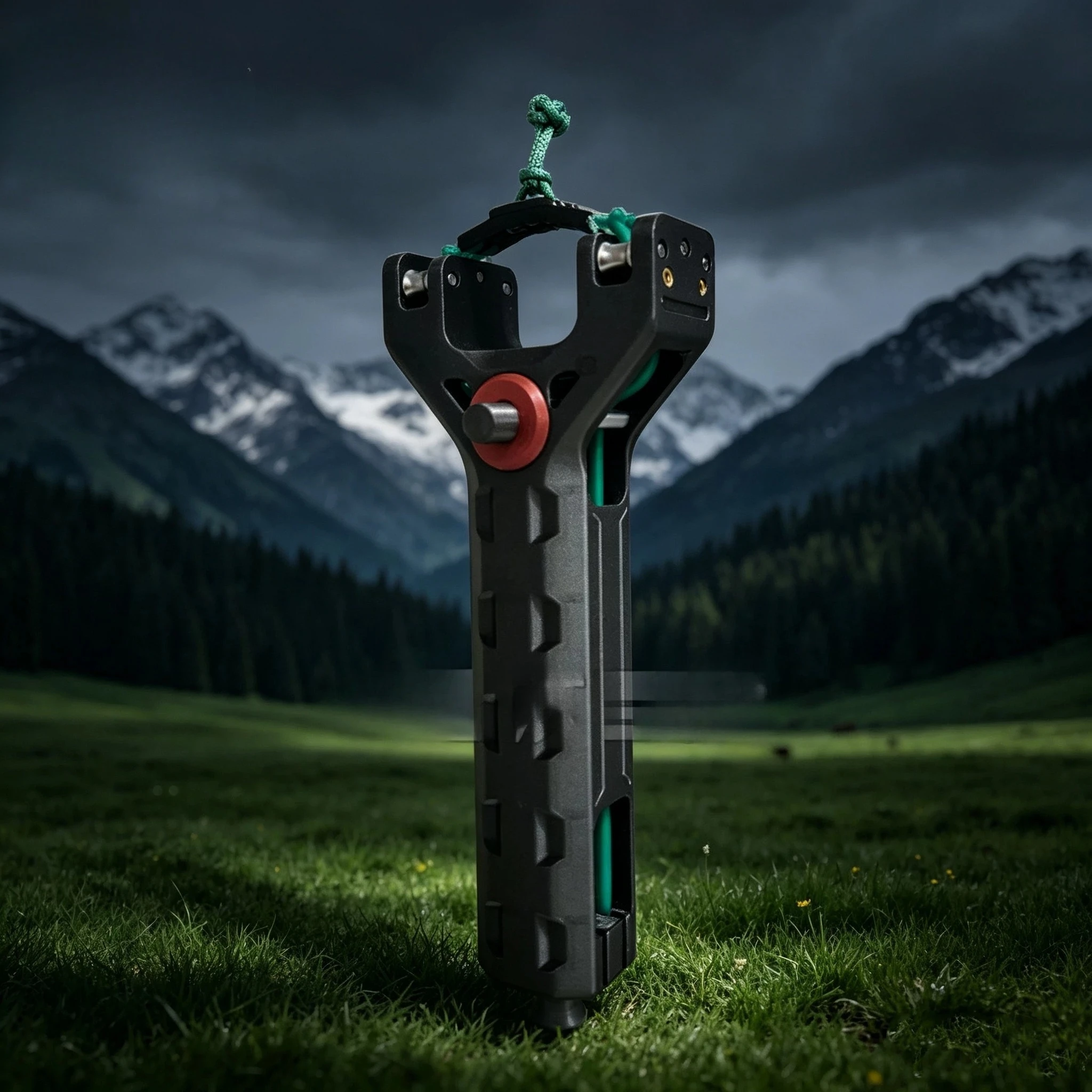 Automatic Slingshot Strong Magnetic Leather Pocket Rubber Band Rapid Fire Continuous Shooting Outdoor Competitive Hunting Tool