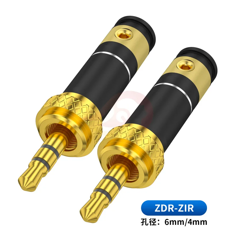 2pair Adapter Meze99 109PRO ADX5000 ADX7000 MDR-Z1R HD700 Headphone Jack For 2.5mm 3.5mm 4.4mm Earphone Cable Audio Connector
