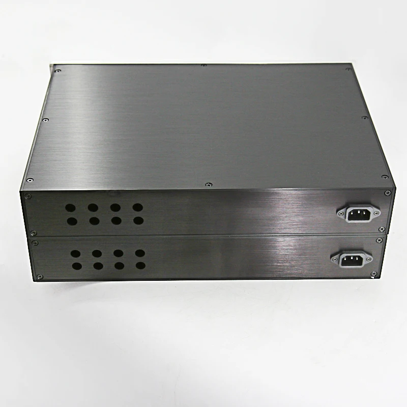 KYYSLB 430*70*308 مللي متر مكبر صوت الهيكل لتقوم بها بنفسك الضميمة صندوق الصوت المنزلي جميع الألومنيوم 4307 Preamp قذيفة