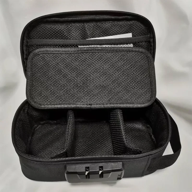 Smell Proof Bag Large-capacity With Lock Activated Carbon Deodorant Bag Portable Pipe Bag Convenient
