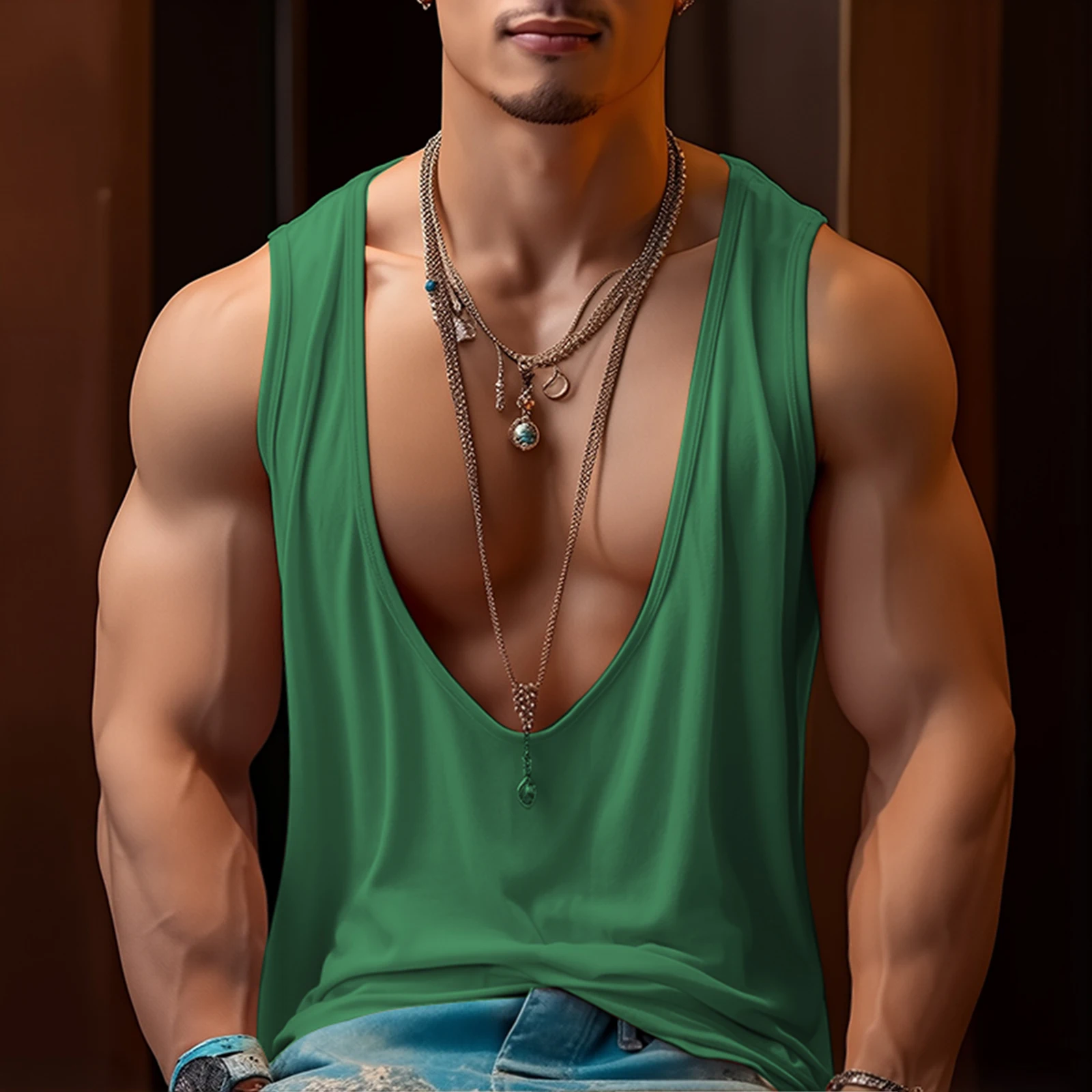 

Tank Top Men Athletics Running Vest Man Sports Fitness Shirts Sleeveless Clothing Athlete Tops Racing Back Singlet