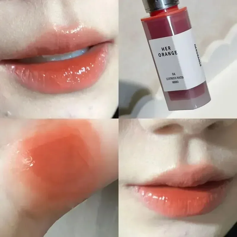 Brillo de labios transparente y acuoso, taza antiadherente, lápiz labial resistente al agua de larga duración, esmalte de labios mate, lápiz labial asequible