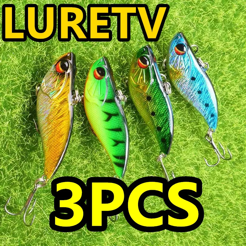 

8040 6.5cm11g3PCS LURETV Japan JACKALL TN50 Regular Edition Noise VIB Bass Lure