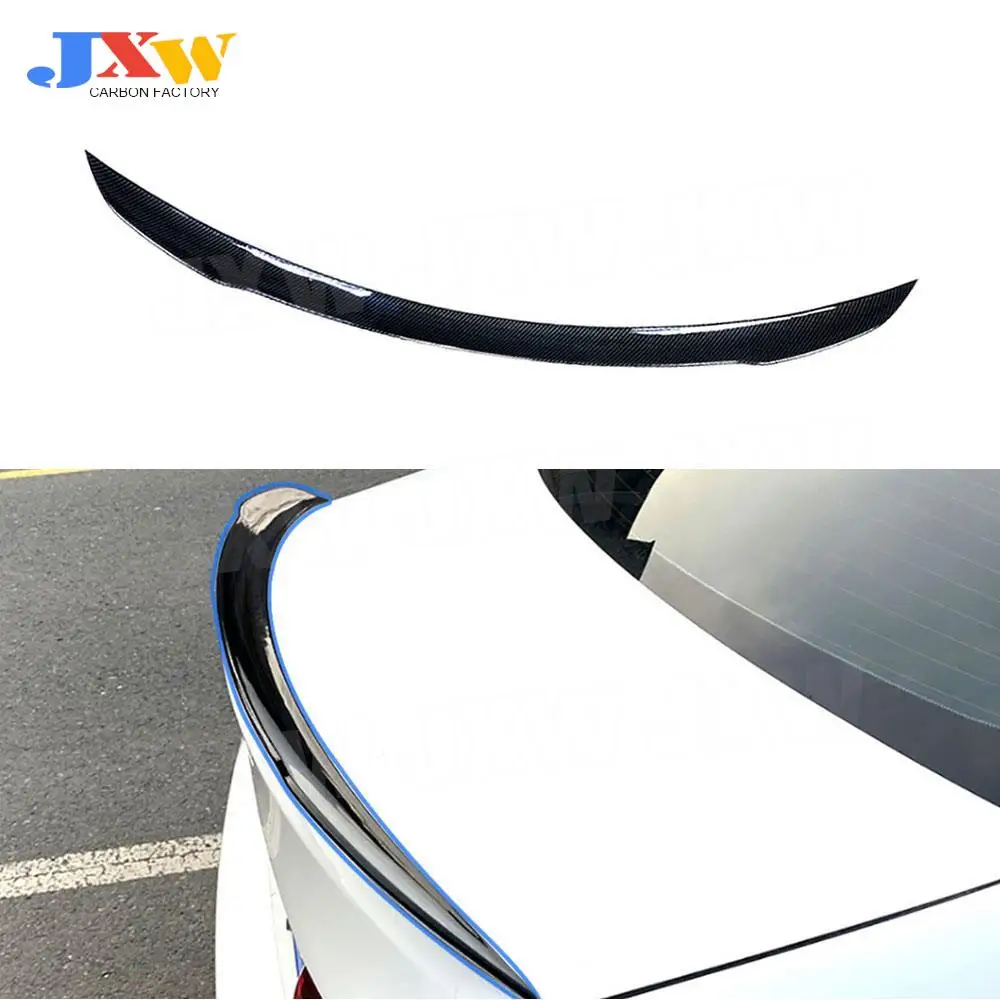 

ABS Gloss Black /Carbon Look Car Rear Trunk Lip Spoiler Wing for Mercedes Benz A Class W177 A35 A45 AMG Sedan 2019-2023 Styling