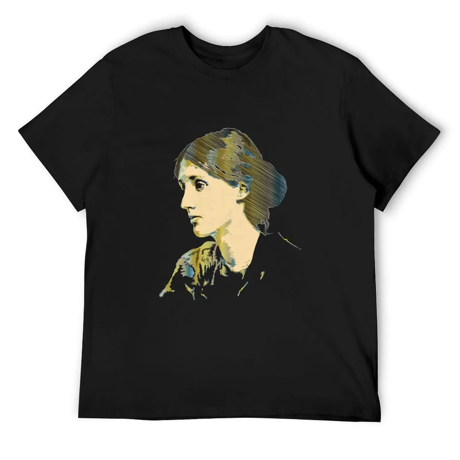 Virginia Woolf T-Shirt boys whites customizeds anime stuff mens funny t shirts