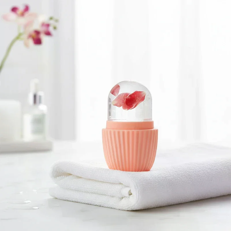 مجموعة أدوات جوا شا ورولر الوجه المبرد من الفولاذ المقاوم للصدأ - أداة تبريد للوجه لتقليل الانتفاخ والعناية بالبشرة 3 قطع للجمال