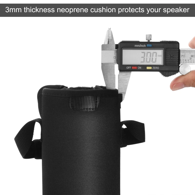 Portable Travel Carrying Case Pouch Protective Cover Storage Bag Compatible with UE Boom 3 Bluetooth-compatible Speaker