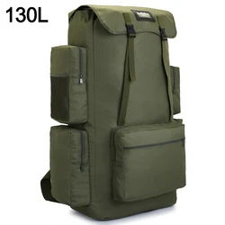 110L 130L Men Hiking Bag Camping Backpack Large Men Outdoor Climbing Trekking Travel Rucksack Tactical Bags Luggage Bag XA860WA