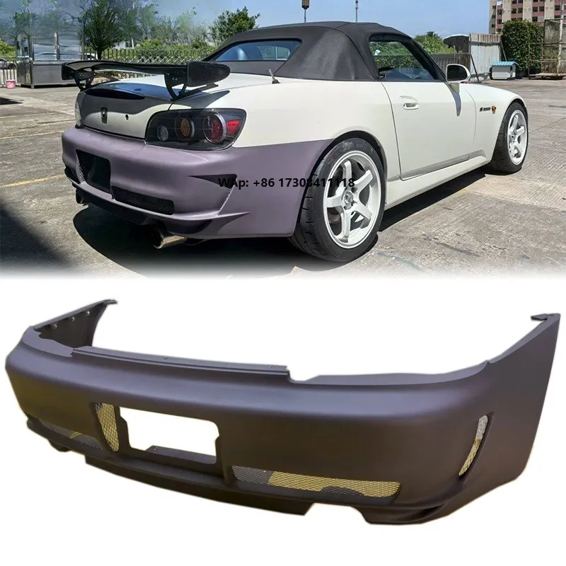 

For S2000 Sports Car (AP1/AP2) High Quality Resin Fiber Body Kit ASM-Style Rear Bumper Modification Upgrade